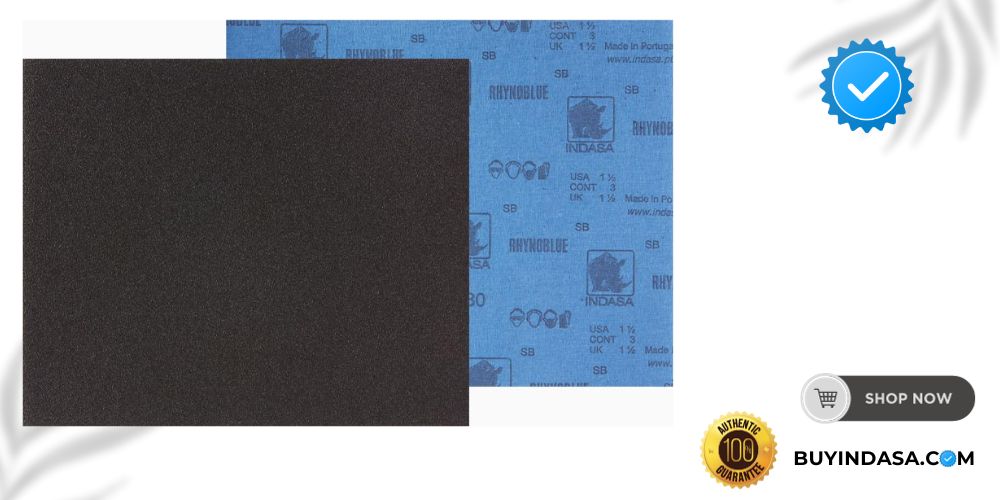 Buy Indasa Rhynoblue Cloth Backed Sanding Sheets, Series 8