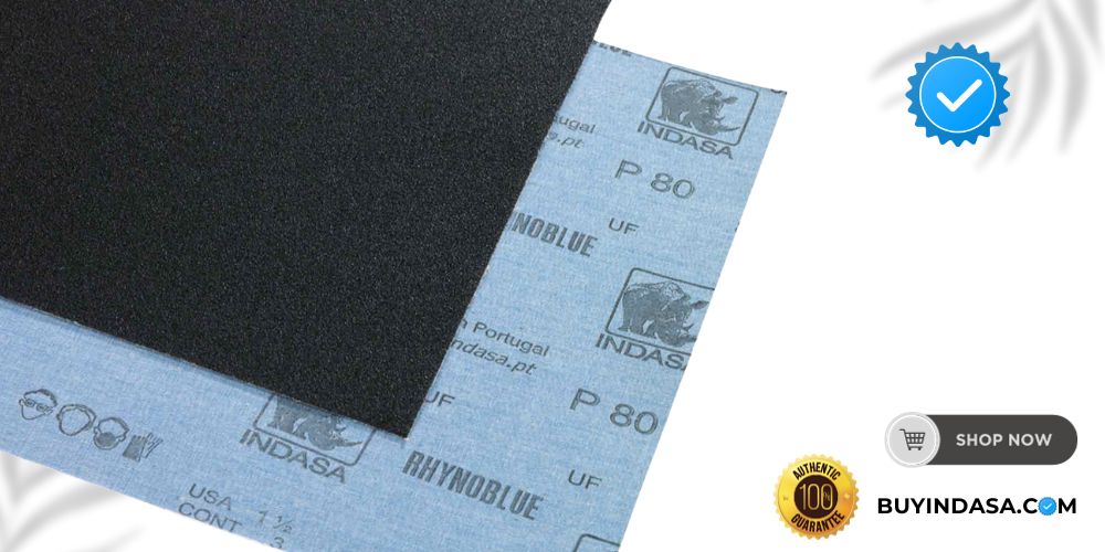 Buy Indasa Rhynoblue Cloth Backed Sanding Sheets, Series 8