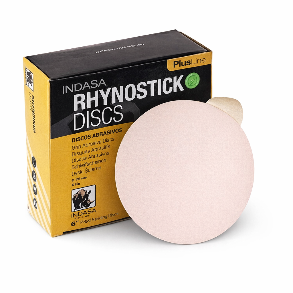 Buy Indasa 6" Rhynostick Plusline PSA Solid Sanding Discs, 1060 Series