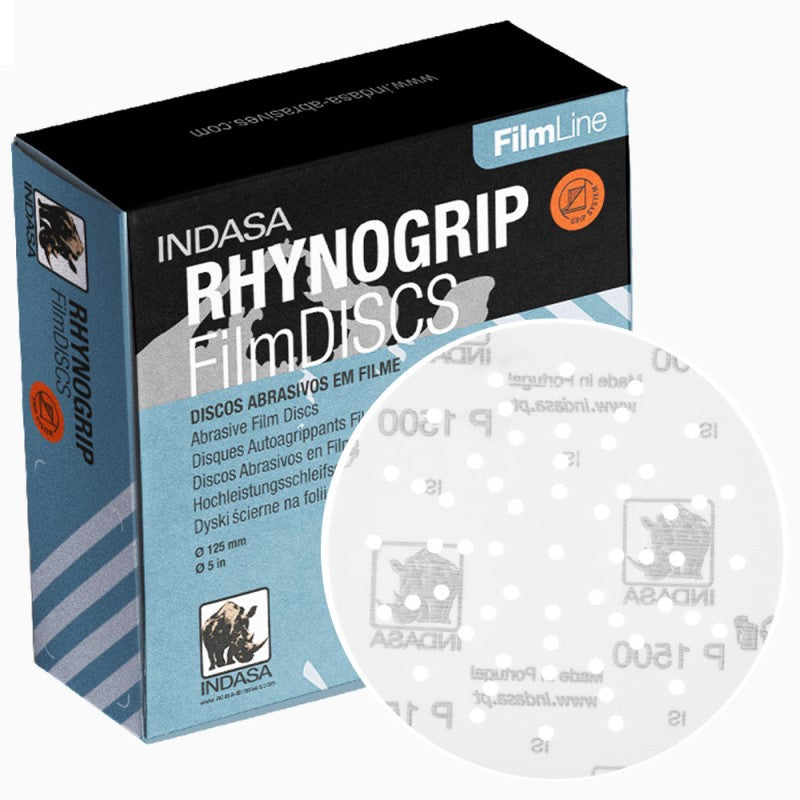 Buy Indasa 3" FilmLine Rhynogrip Solid Sanding Discs, 7300F Series 1500