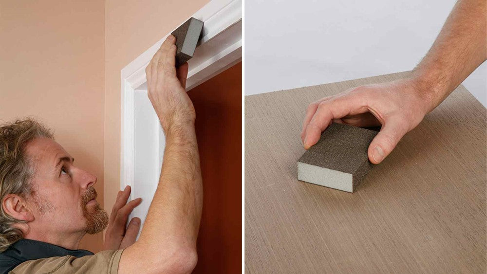 Buy Indasa Four Sided Hand Sanding Foam Sponge Block (3200B Series)