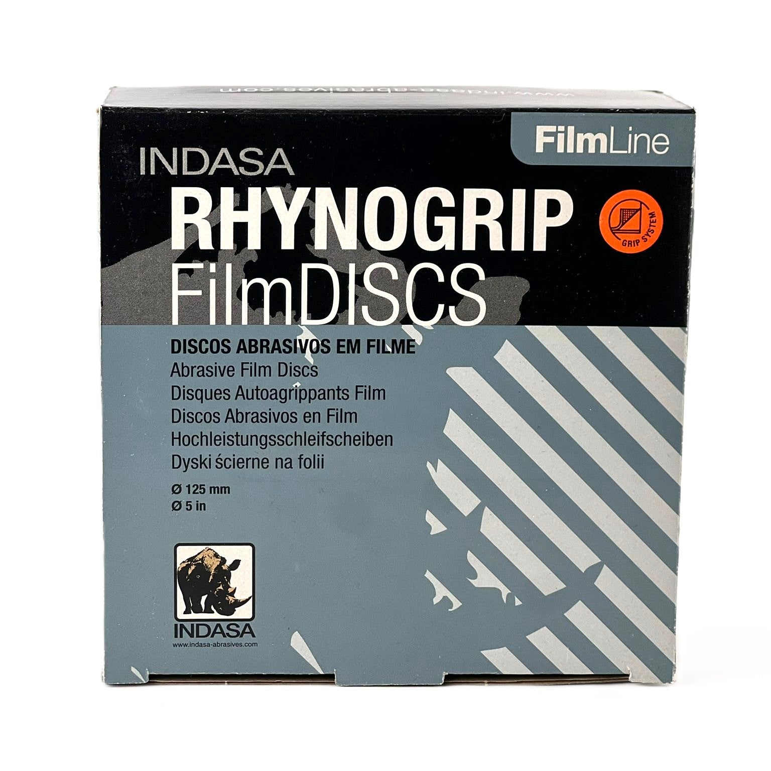 Buy Indasa 5" FilmLine Rhynogrip Solid Sanding Discs, 7500F Series