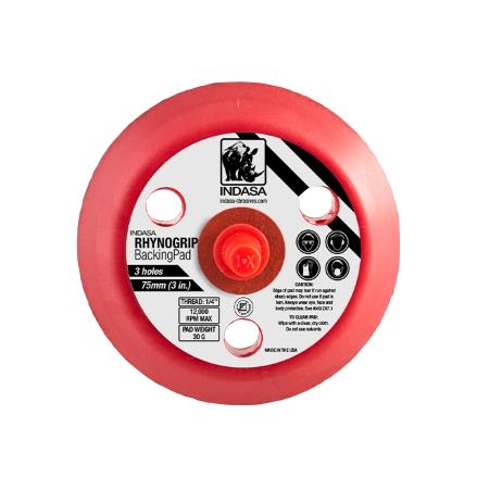 Buy Indasa Rhynogrip 3" 3-Hole Grip Backup Pad, 432938
