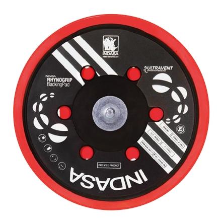 Buy Indasa Rhynogrip 6" Ultravent Multi-Hole Grip Low Profile Backup Pad, 599495
