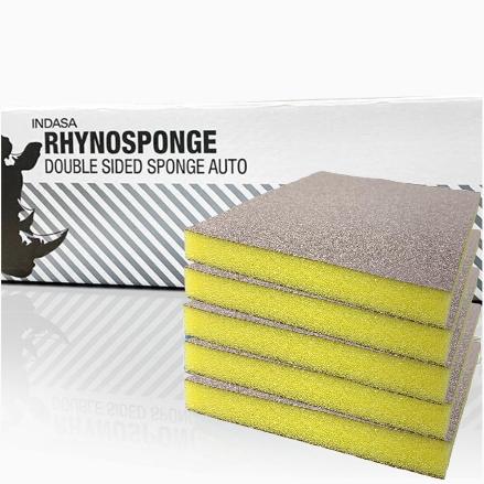 Buy Indasa Rhyno Sponge Double Sided Hand Sanding Pads, Fine (220-400 Grit)