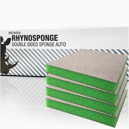 Buy Indasa Rhyno Sponge Double Sided Hand Sanding Pads, Super Fine (400-600 Grit)