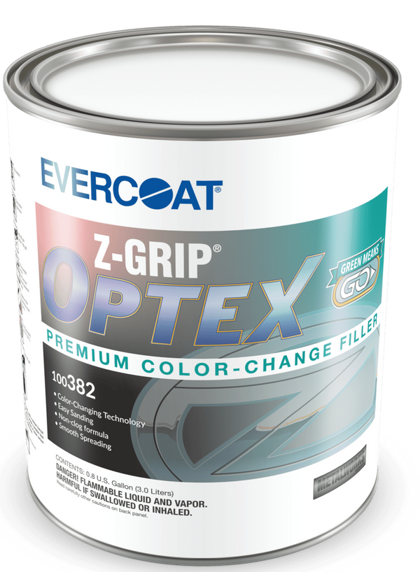 Evercoat Z-Grip® OPTEX® Lightweight Body Filler – 1 Gallon (Color-Changing Technology, 100382