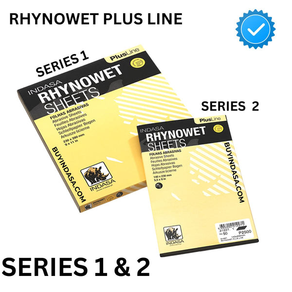 Buy Indasa PlusLine Rhynowet Wet and Dry Sanding Sheets, 1 & 2 Series