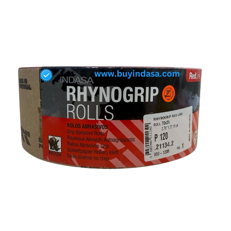 Buy Indasa 2.75" RhynoGrip RedLine 2.75" Sanding Rolls, 950-R Series