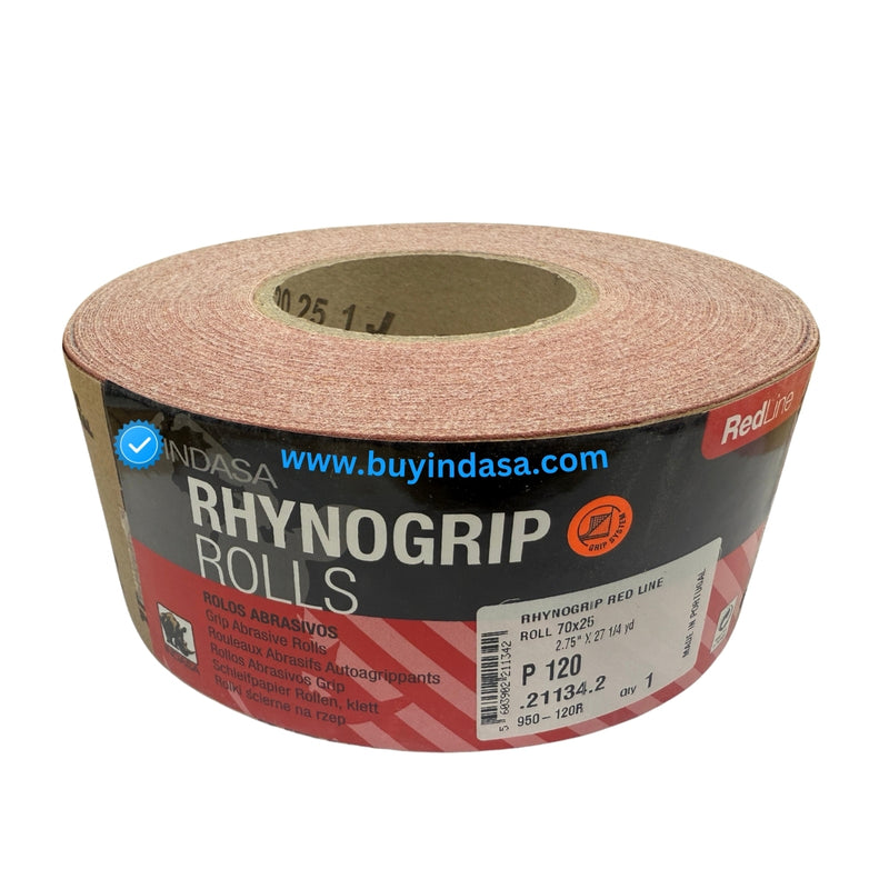 Buy Indasa 2.75" RhynoGrip RedLine 2.75" Sanding Rolls, 950-R Series