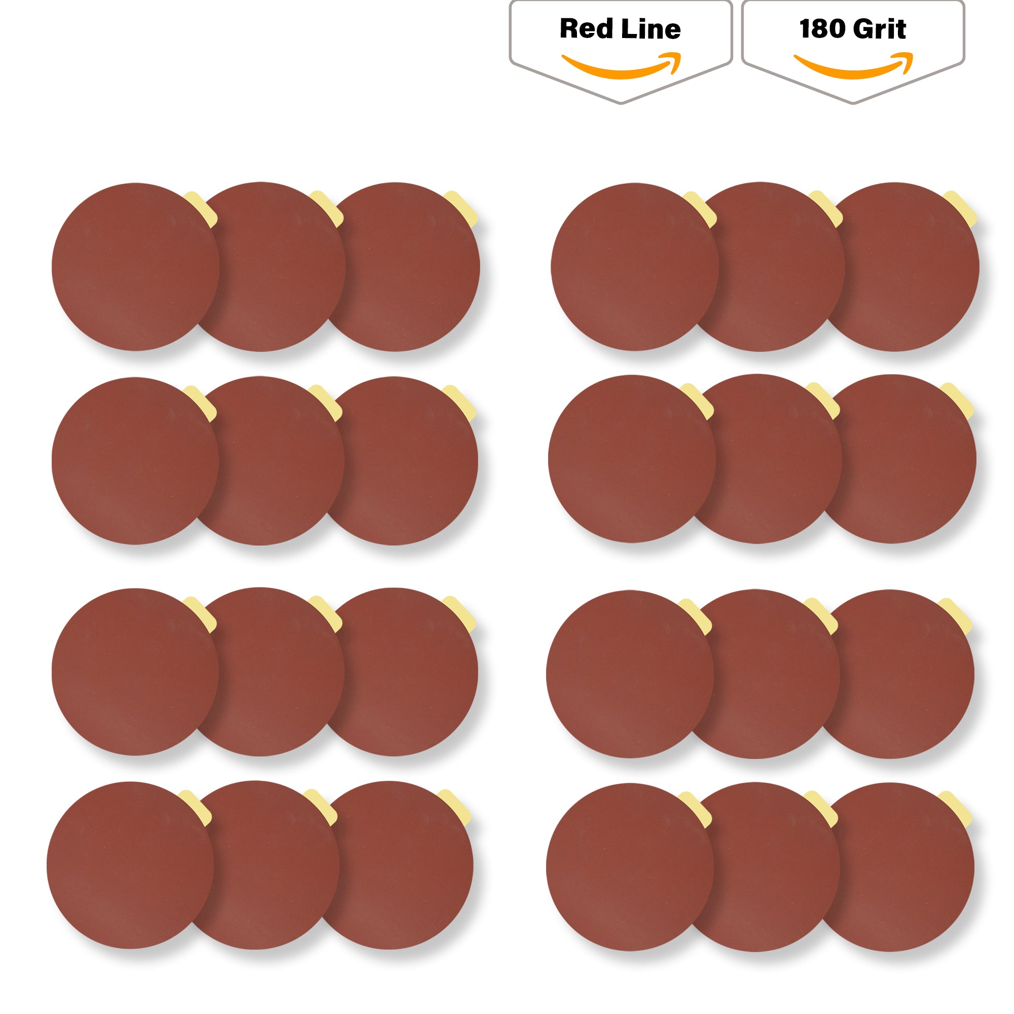 Buy Indasa 5" Rhynostick Redline PSA Solid Sanding Disc, 500 Series 180