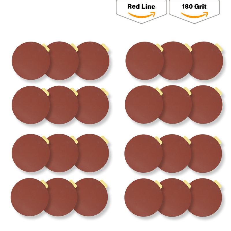 Buy Indasa 5" Rhynostick Redline PSA Solid Sanding Disc, 500 Series 180