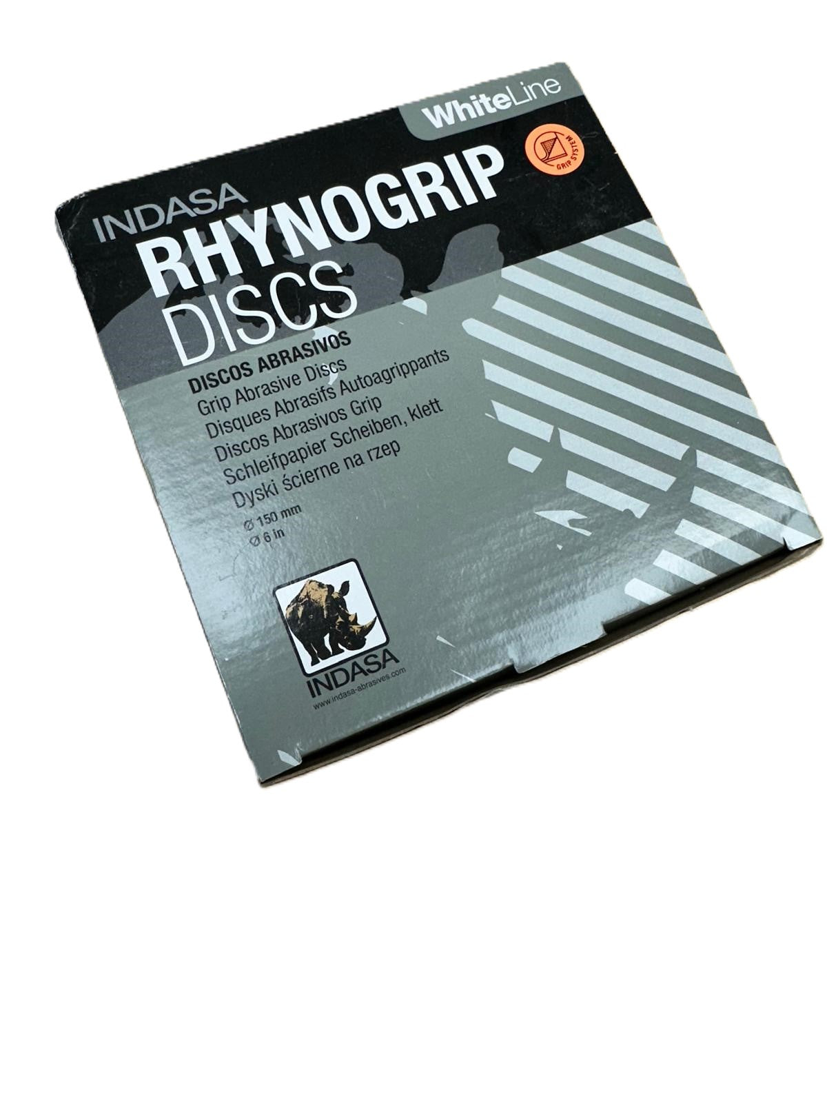 Buy Indasa 6" Rhynogrip White Line Solid Sanding Discs, 61 Series