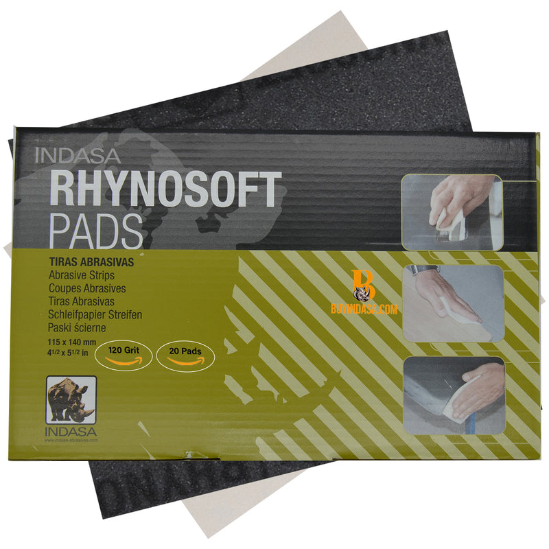 Buy Indasa Rhynosoft Foam Sanding Pads, 3600P Series