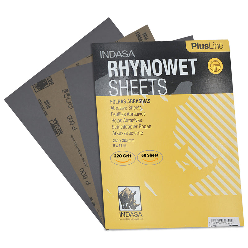 Buy Indasa PlusLine Rhynowet Wet and Dry Sanding Sheets, 1 & 2 Series