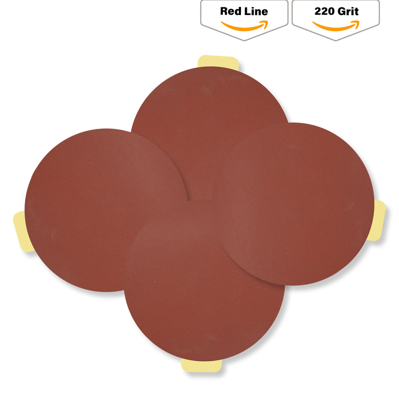 Buy Indasa 5" Rhynostick Redline PSA Solid Sanding Disc, 500 Series 220