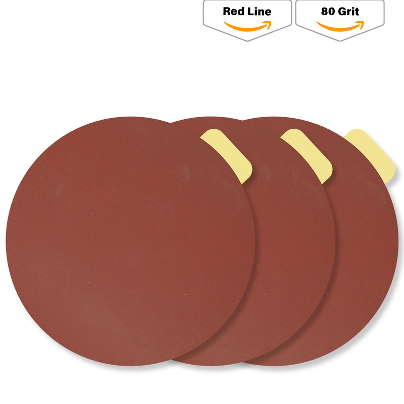 Buy Indasa 5" Rhynostick Redline PSA Solid Sanding Disc, 500 Series 80
