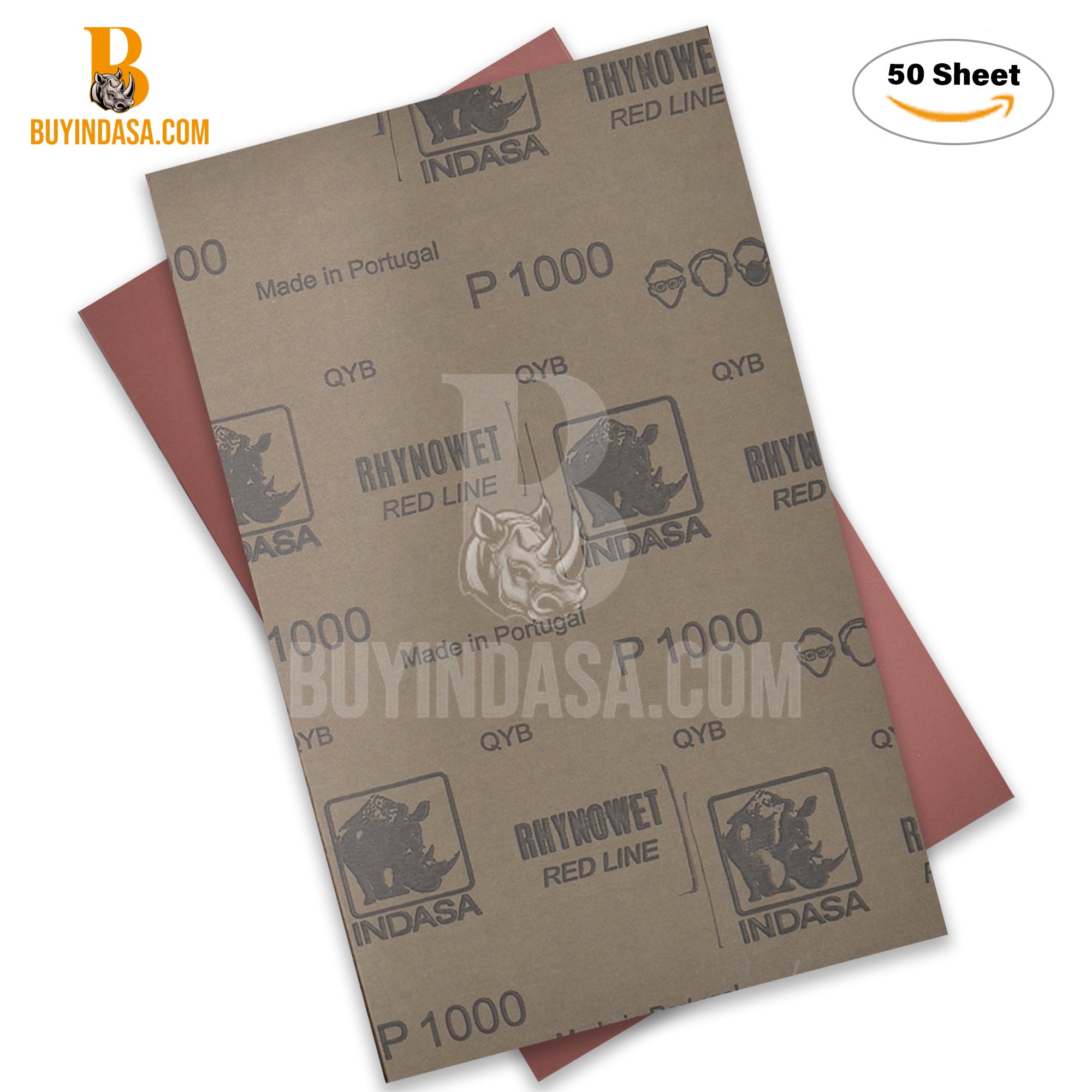 Buy Indasa RedLine Rhynowet Wet & Dry Sanding Sheets, 6 & 7 Series