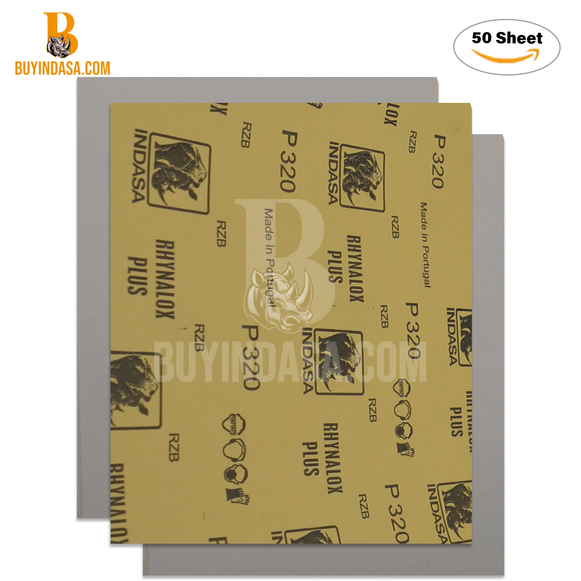 Buy Indasa Plusline Rhynolox Plus "DRY SANDING" Sheets, 3A Series