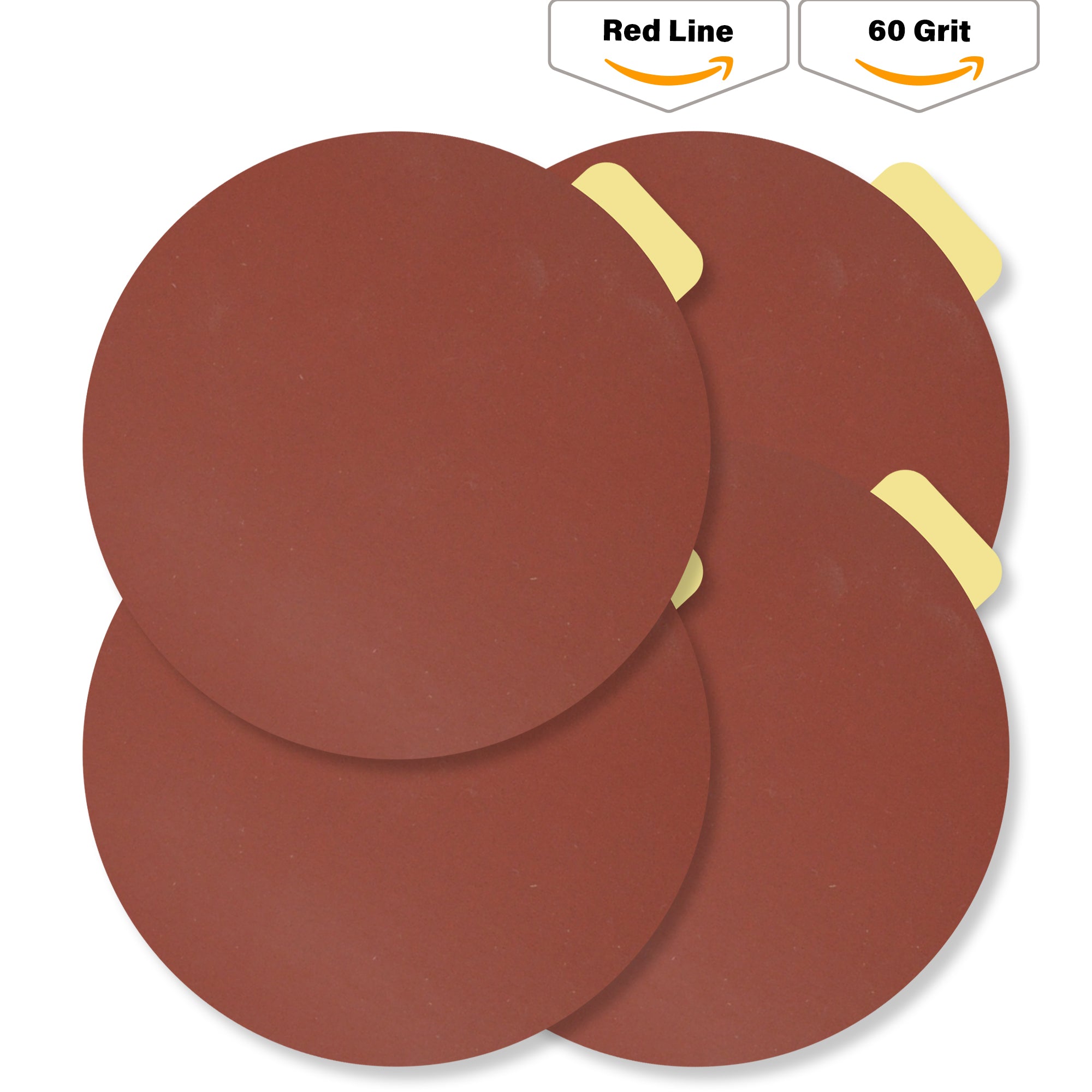 Buy Indasa 5" Rhynostick Redline PSA Solid Sanding Disc, 500 Series 60