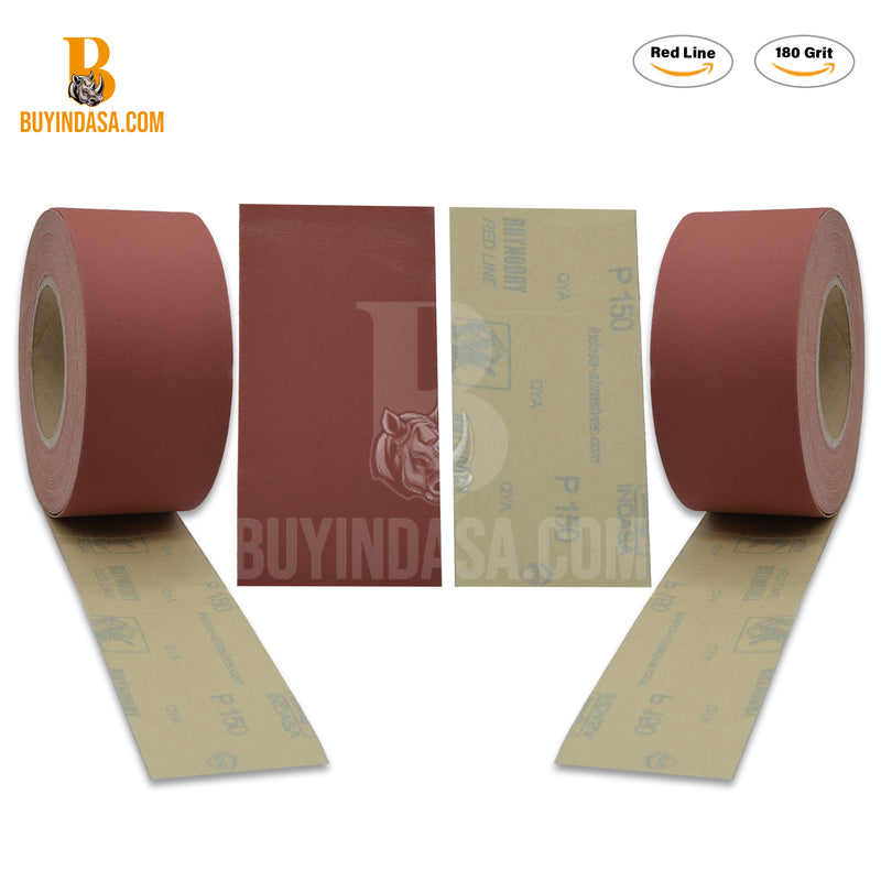 Buy Indasa 2.75" Rhynostick Redline PSA Sanding Rolls, 960 Series