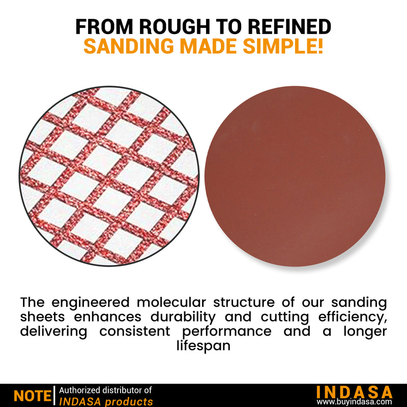 Buy Indasa 6" Rhynogrip RedLine Solid Sanding Discs (620 Series)