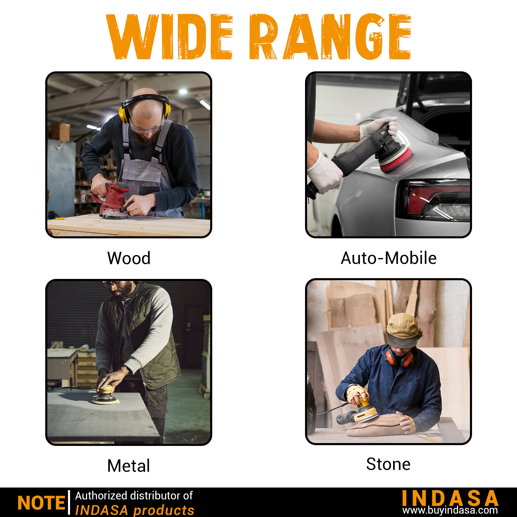 Buy Indasa Rhynogrip RedLine 6" 17-Hole Vacuum Sanding Discs (690-17 Series), Compatible with 17 Hole Sanding Machines