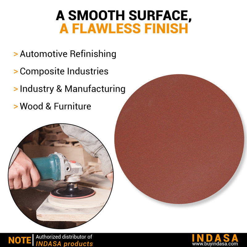 Buy Indasa 6" Rhynogrip RedLine Solid Sanding Discs (620 Series)