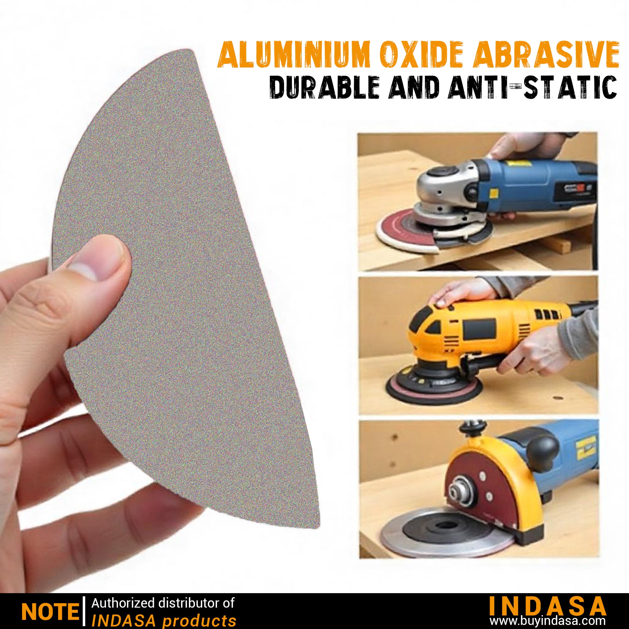 Buy Indasa 5" Plus Line Rhynostick PSA Solid Sanding Discs, (1050 Series)