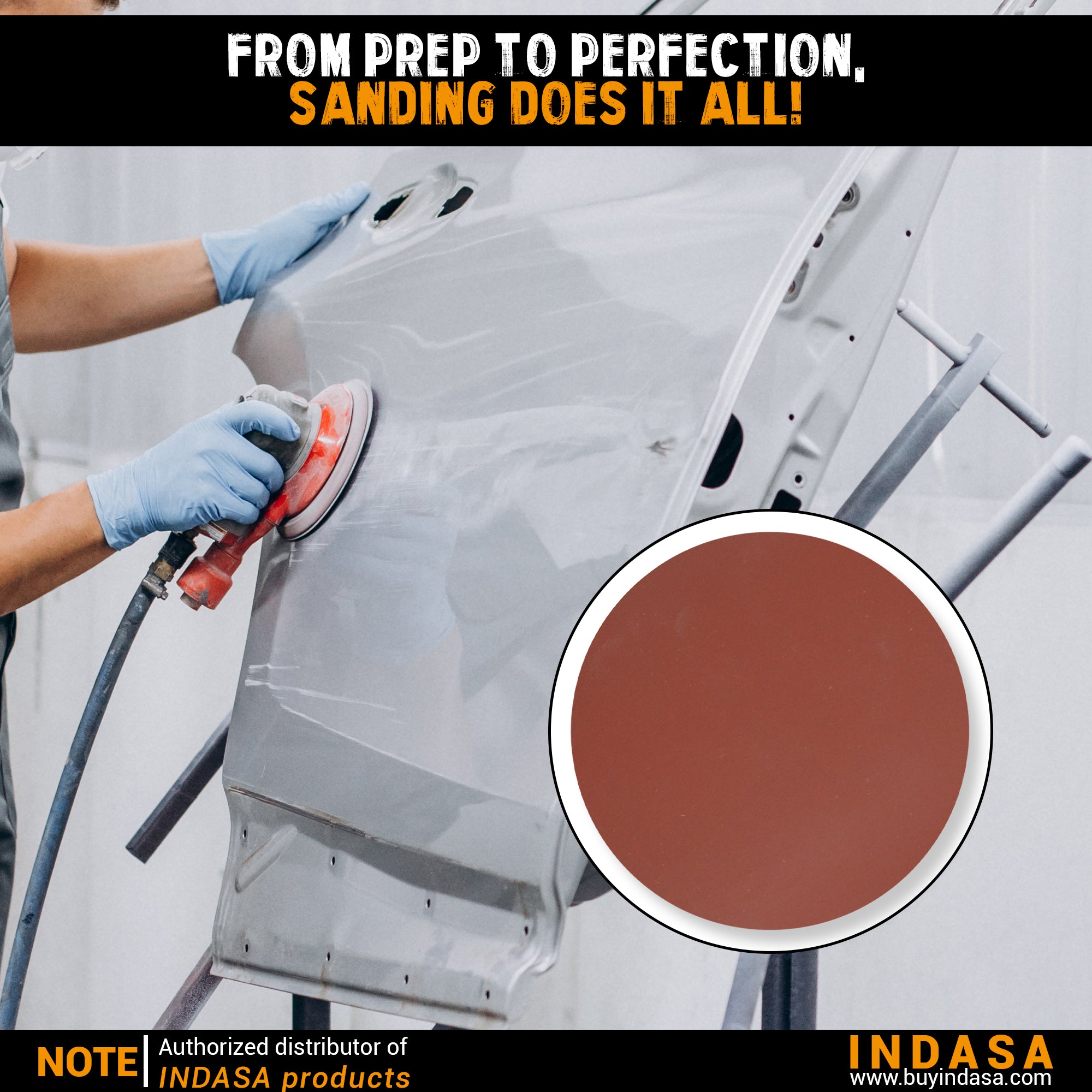 Buy Indasa 6" Rhynogrip RedLine Solid Sanding Discs (620 Series)