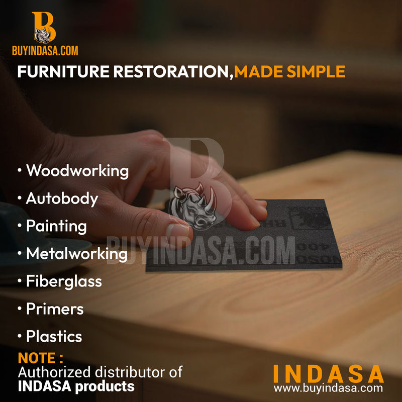 Buy Indasa Rhynosoft Foam Sanding Pads, 3600P Series