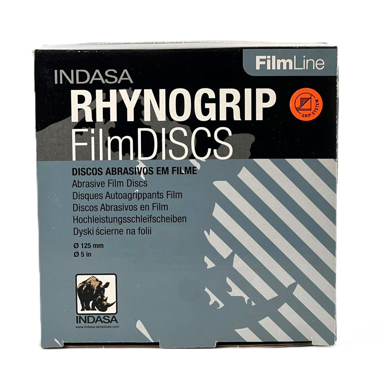 Buy Indasa 5" FilmLine Rhynogrip Solid Sanding Discs, 7500F Series