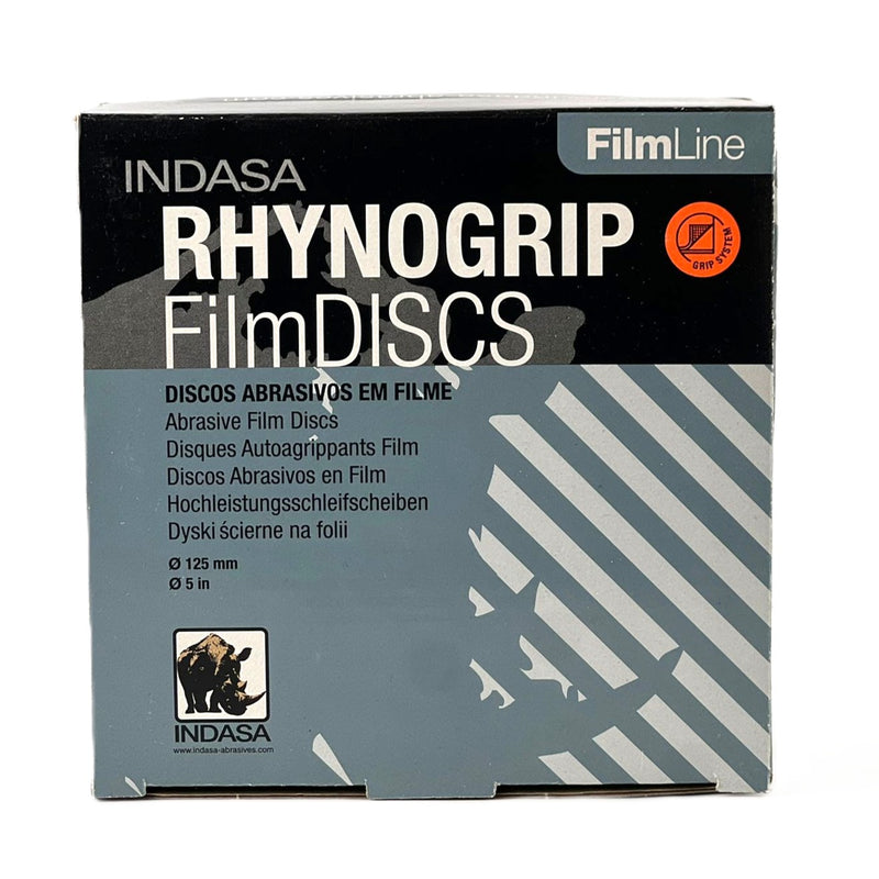 Buy Indasa 5" FilmLine Rhynogrip Solid Sanding Discs, 7500F Series