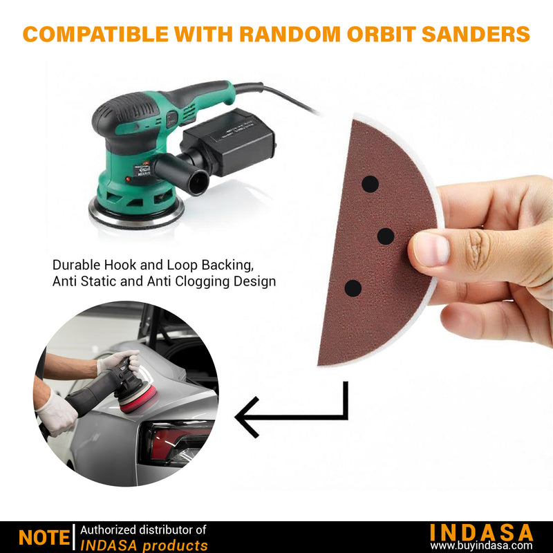 Buy Indasa Rhynogrip RedLine 6" 6-Hole Vacuum Sanding Discs, 630 Series