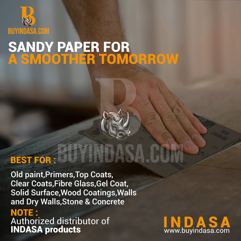 Buy Indasa PlusLine Rhynowet Wet and Dry Sanding Sheets, 1 & 2 Series