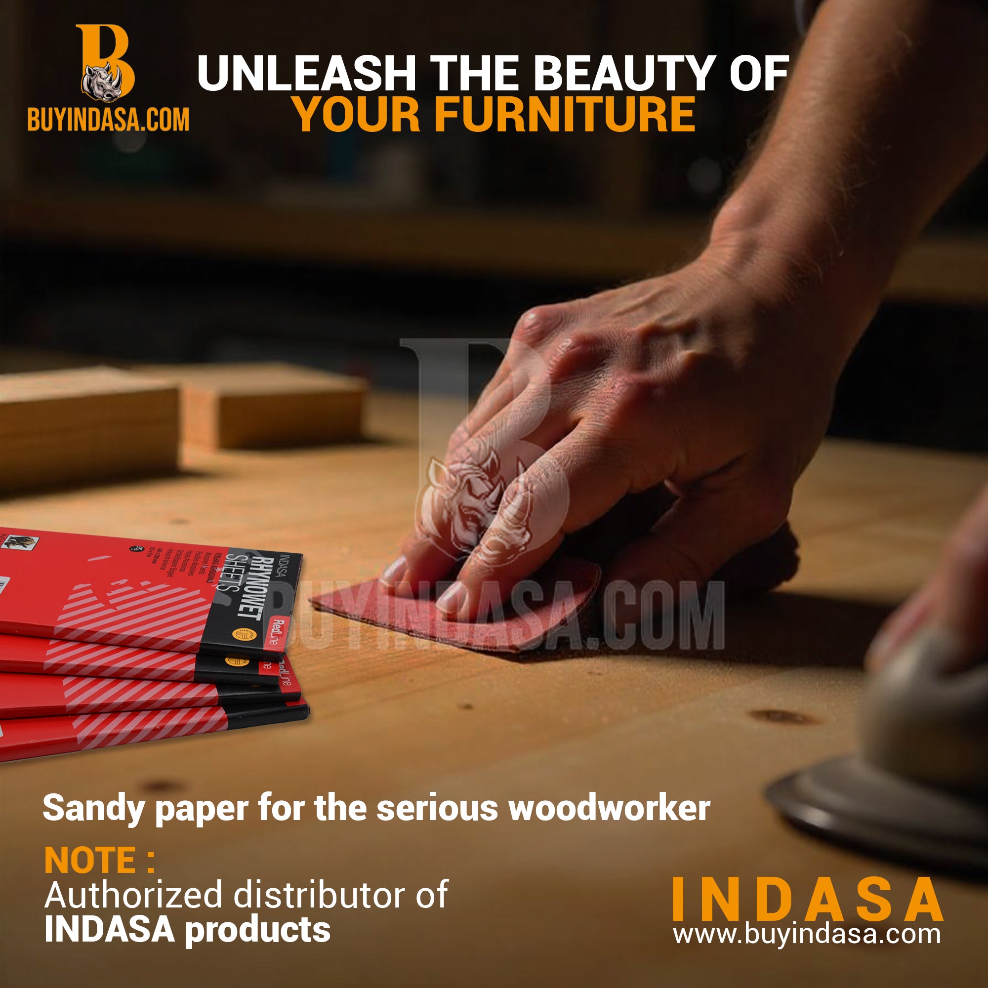 Buy Indasa RedLine Rhynowet Wet & Dry Sanding Sheets, 6 & 7 Series