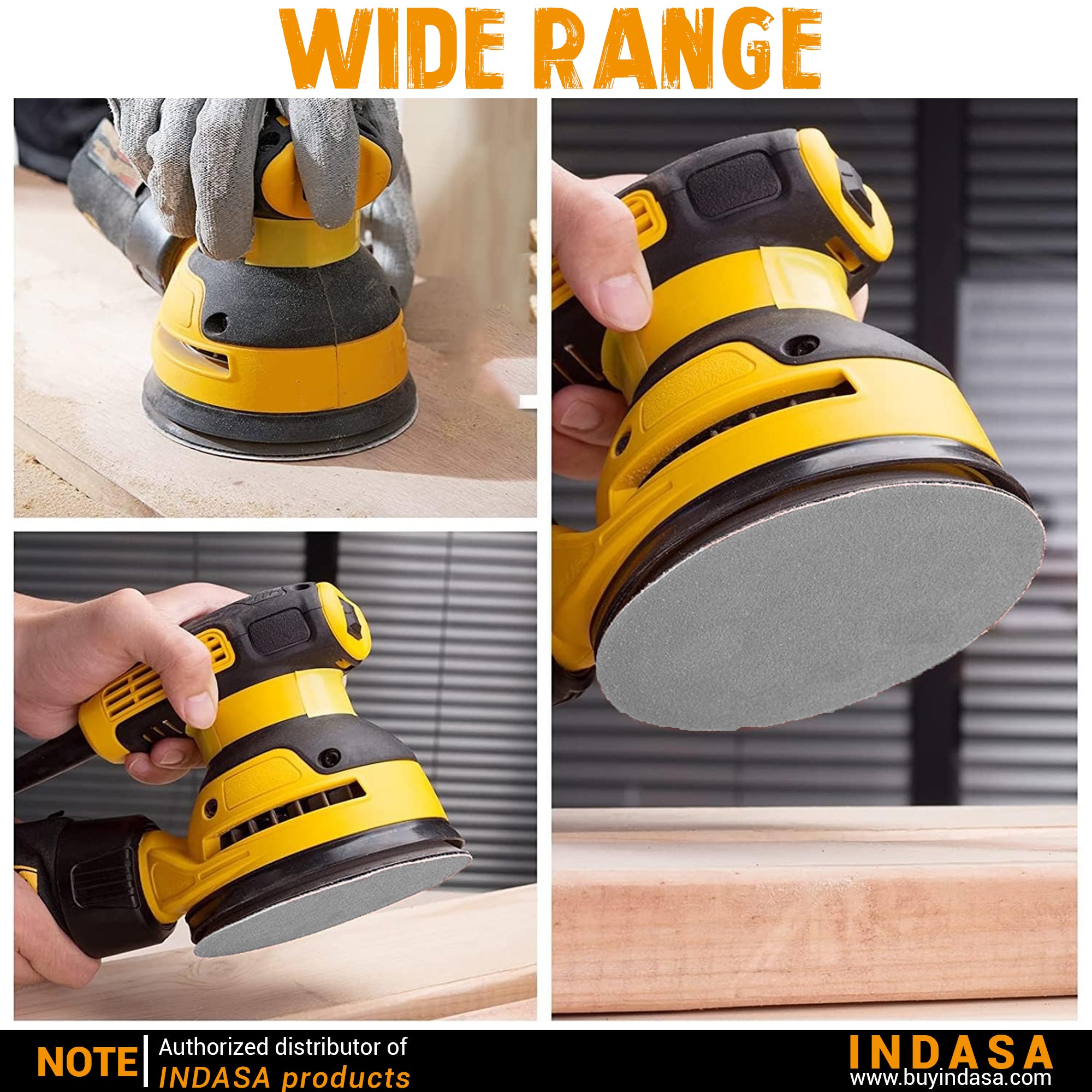 Buy Indasa Rhynogrip PlusLine 5" Solid Sanding Discs, 1052 Series