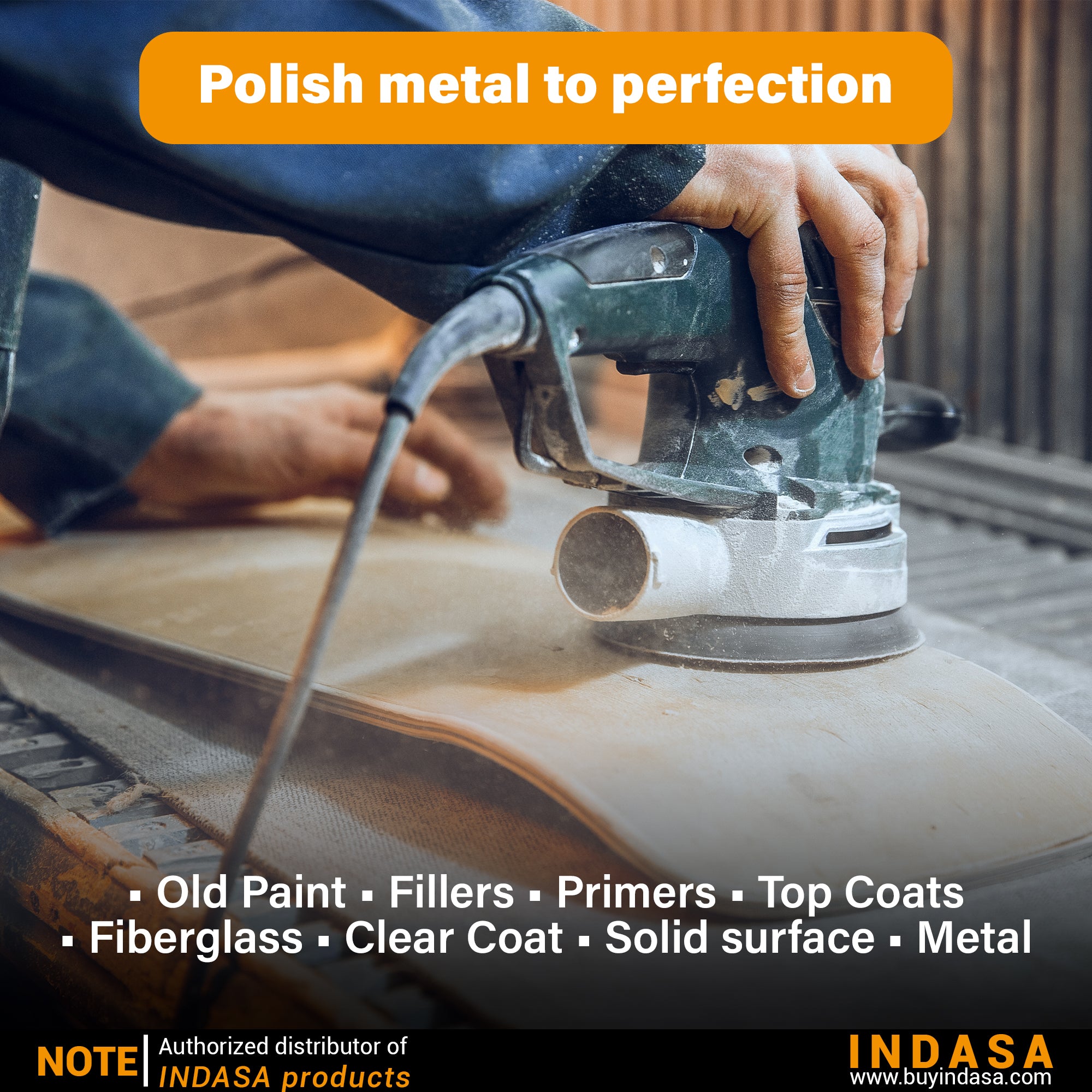 Buy Indasa 5" Rhynostick Redline PSA Solid Sanding Disc, 500 Series