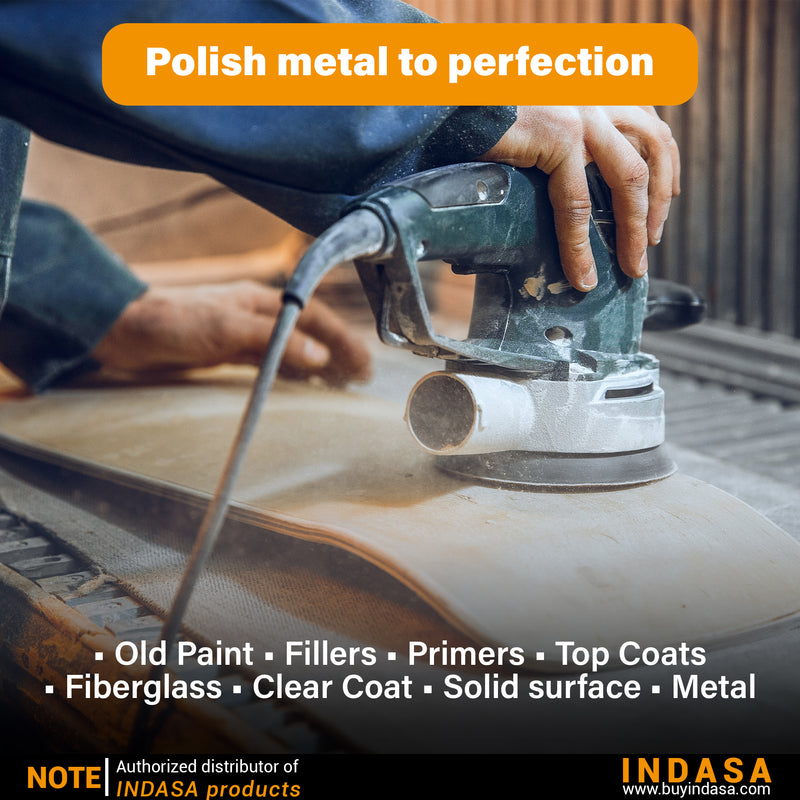 Buy Indasa 5" Rhynostick Redline PSA Solid Sanding Disc, 500 Series