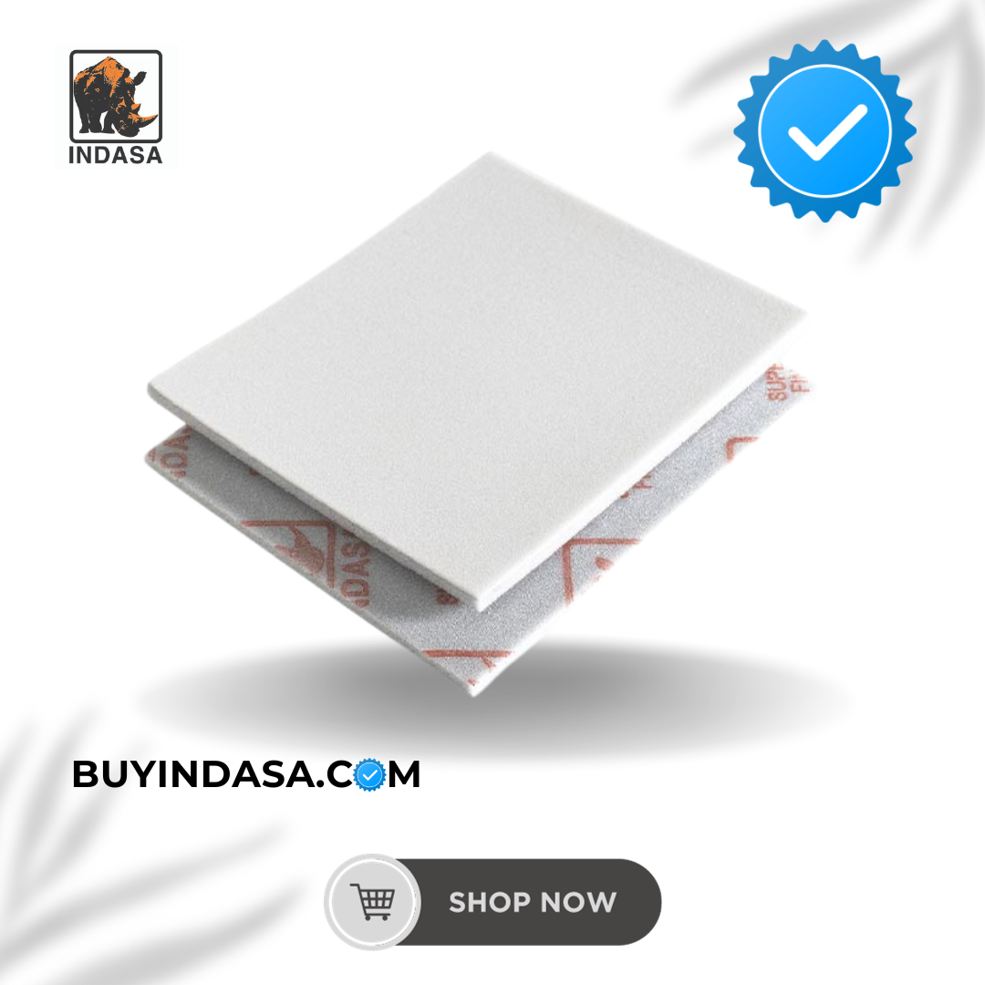 Buy Indasa Rhyno Single Sided Sponge Hand Sanding Pads, 3000 Series