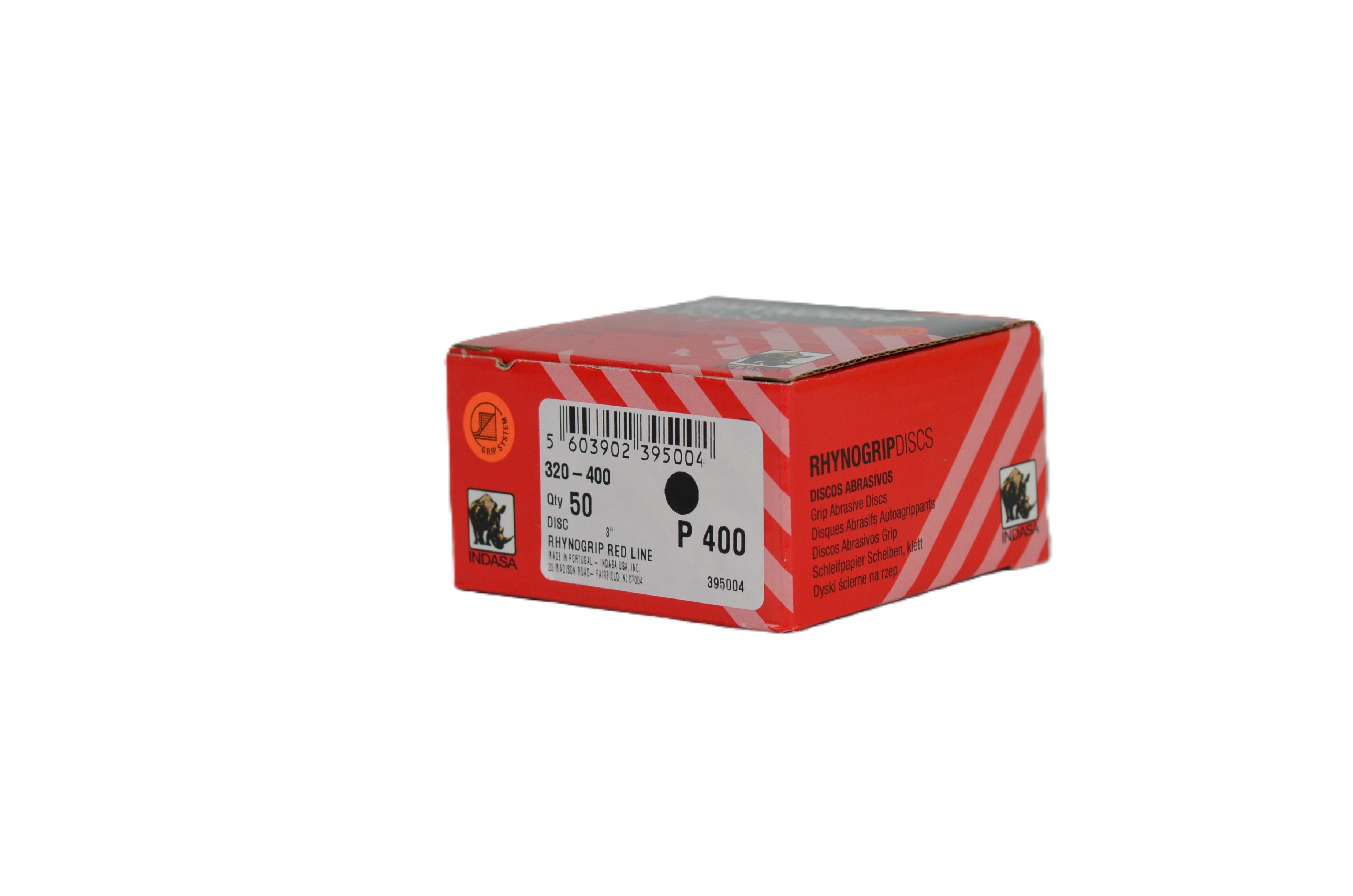 Buy Indasa 3" Rhynogrip Redline Solid Sanding Discs, 320 Series