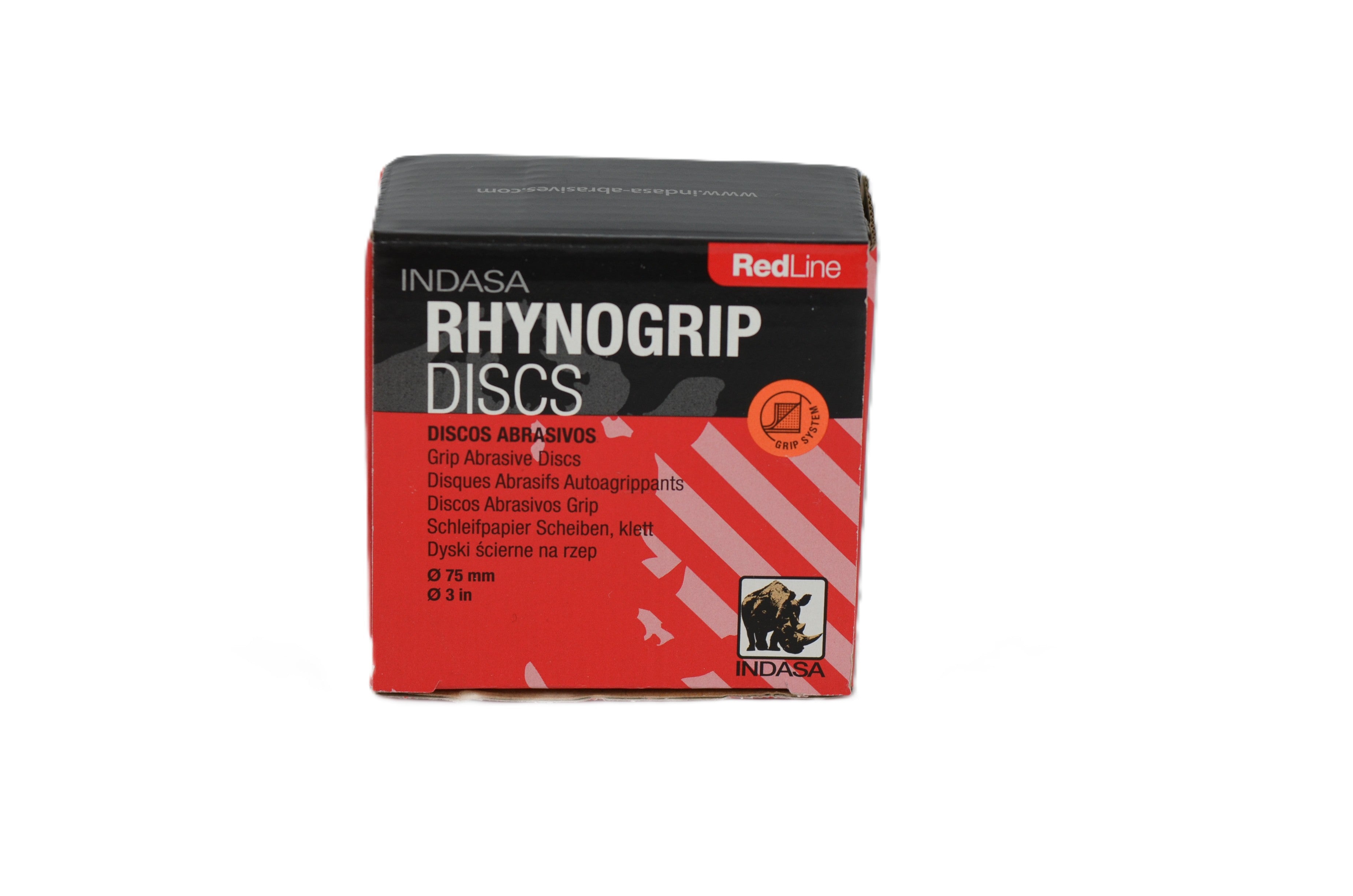 Buy Indasa 3" Rhynogrip Redline Solid Sanding Discs, 320 Series