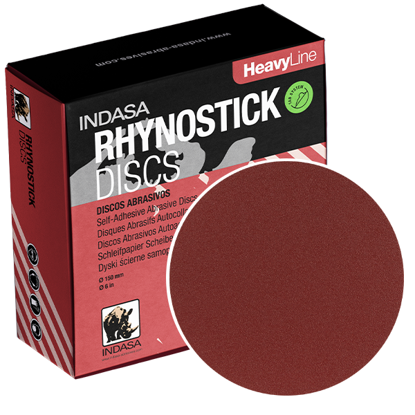 Buy Indasa 5" Rhynostick Heavy Line Solid PSA Sanding Discs (500-220E and 500-320E)