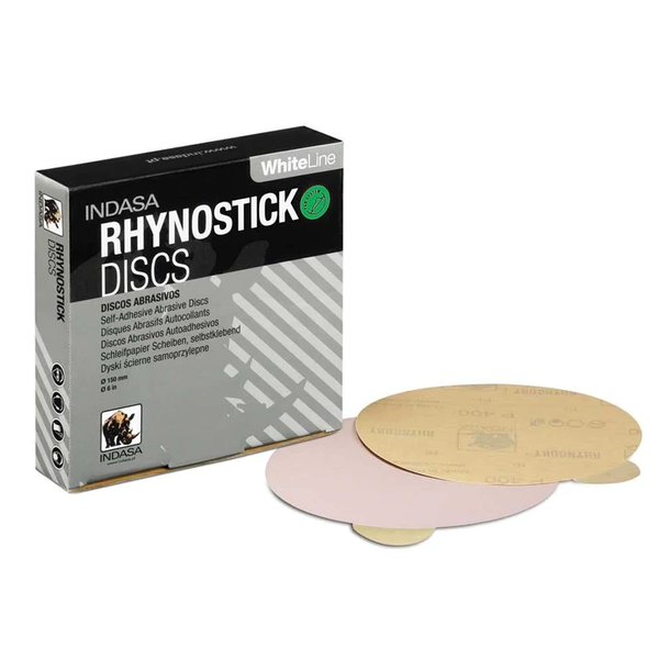 Buy Indasa 8" Rhynostick Whiteline PSA Solid Sanding Discs, 82 Series
