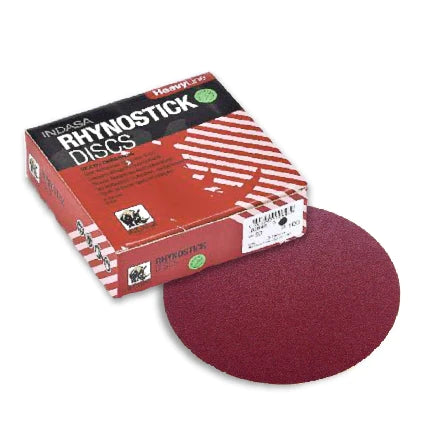 Buy Indasa 5" Rhynostick Heavy Line Solid PSA Sanding Discs (500-E Series)
