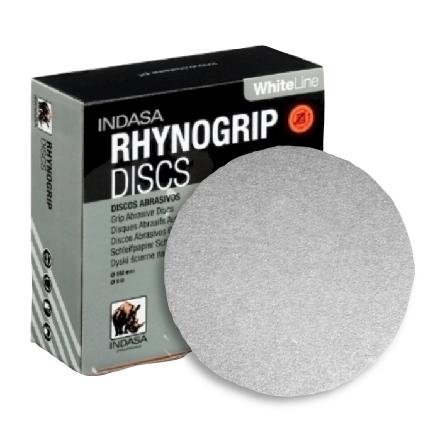 Buy Indasa 5" Rhynogrip Whiteline Solid Sanding Discs (Hook & Loop), 52 Series