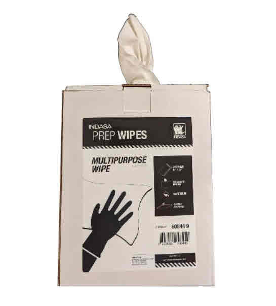 Buy Indasa Prep Wipes - White MultiPurpose Wipes, 608449