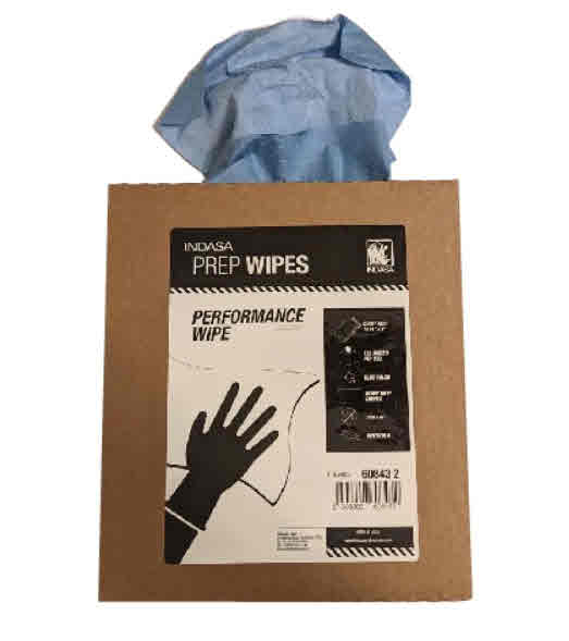 Buy Indasa Prep Wipes - Blue Performance Wipes, 608432