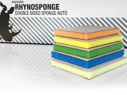 Buy Indasa Rhyno Sponge Double Sided Hand Sanding Pads, Multipack