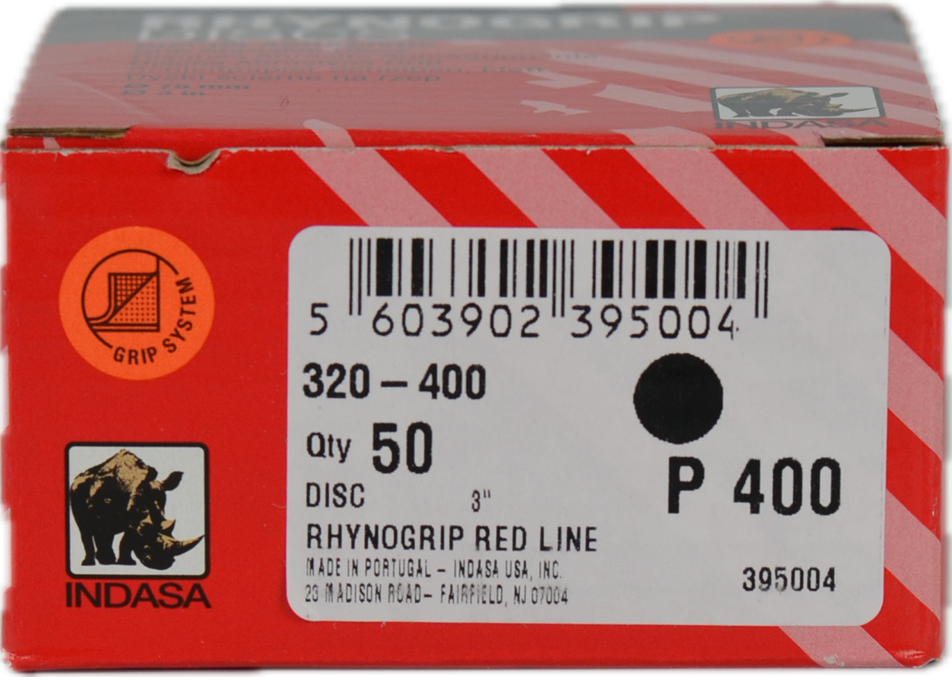 Buy Indasa 3" Rhynogrip Redline Solid Sanding Discs, 320 Series